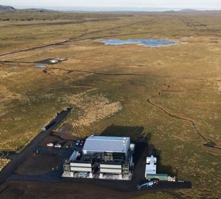 Climeworks criou a maior usina de captura direta do mundo na Islândia