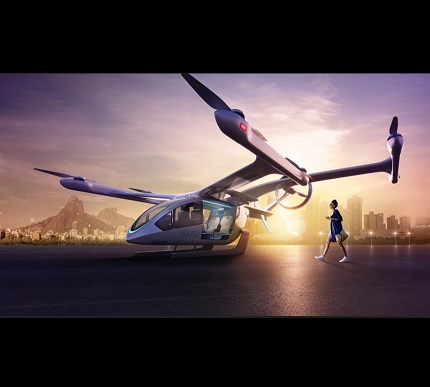 (eVTOL) aeronaves elétricas de decolagem e pouso vertical